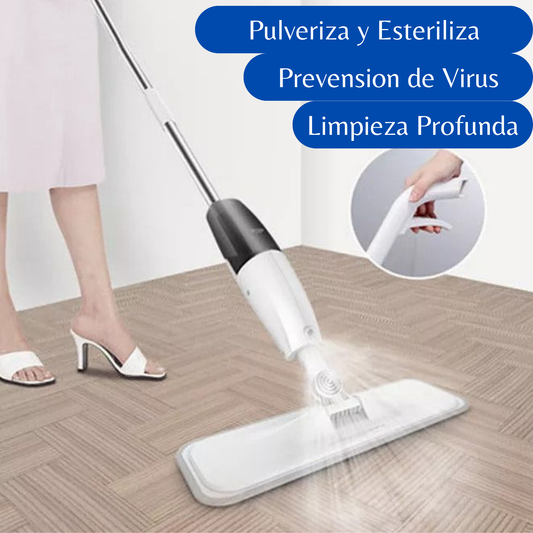 Mopa rectangular con spray